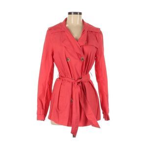 GAP Red Trench, Jacket, Coat Lightweight Size Medium